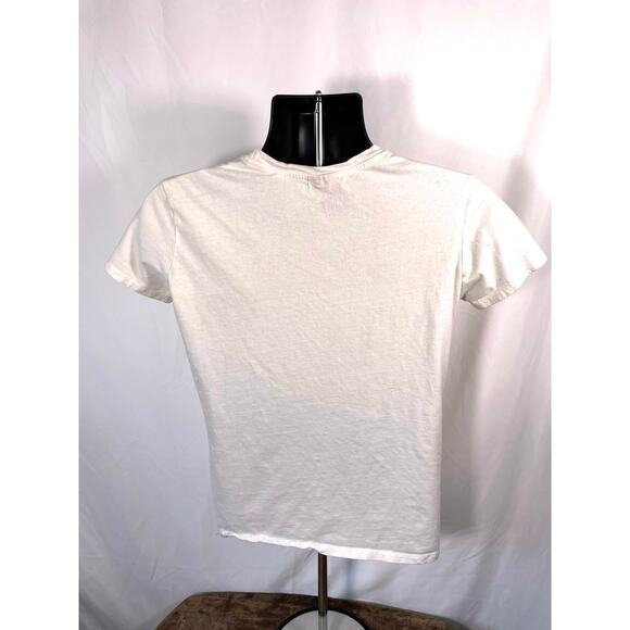 Coke Logo White Coca-Cola Graphic Tee Small - Picture 2 of 5